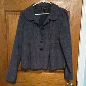 FANG Women's Sparkling Gray Blazer